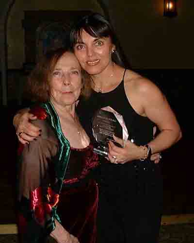 Romana with Inelia LA 2001